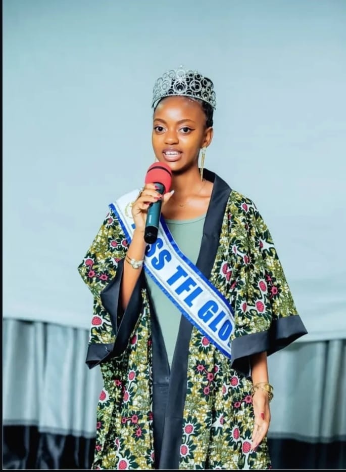 Miss TFL Globe — speaking